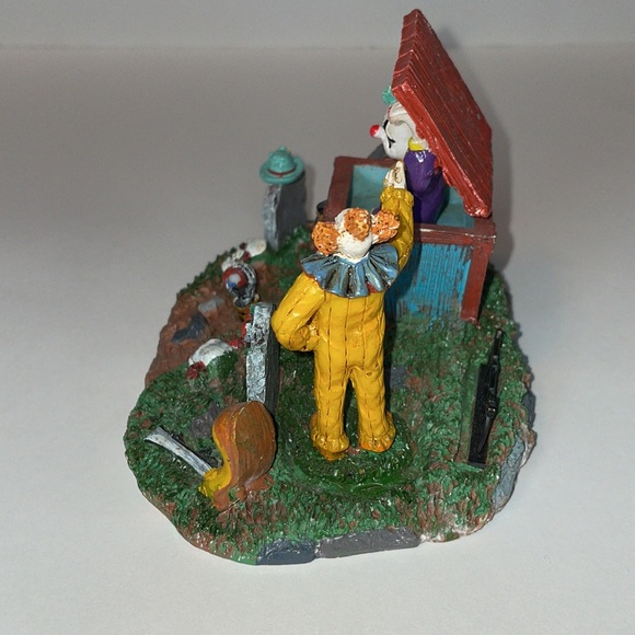 RARE LEMAX SPOOKY TOWN "JACK IN THE BOX" CLOWN HALLOWEEN DECOR #33021 - Picture 5 of 6